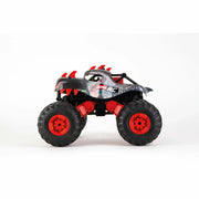 Carrera RC Dino Car toy with detailed dinosaur design, remote control, and vibrant colors for kids' imaginative play.