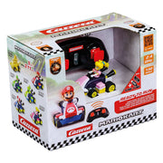 Carrera Super Mario Kart RC Mini Peach toy car, featuring a detailed Mini Peach character from Super Mario for kids and collectors.